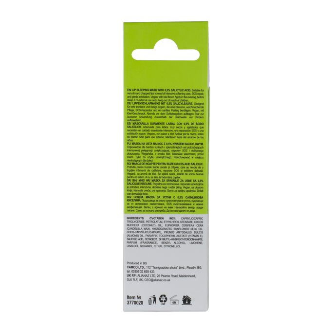 SKINCYCLOPEDIA With Salicylic Acid (5%) maska lūpām, 10 ml - 3
