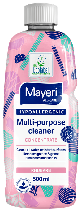 MAYERI Hipoalerģisks Rhybarb tīrīšanas līdzeklis, 500 ml - 1
