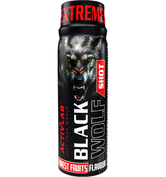 ACTIVLAB Black Wolf, miškų uogų skonio skystis, 80 ml - 1