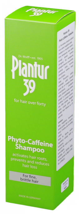 PLANTUR Phyto-Caffein 39 šampūns, 250 ml - 1