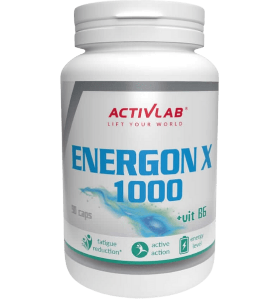 ACTIVLAB Energon X 1000 kapsulės, 90 vnt. - 1
