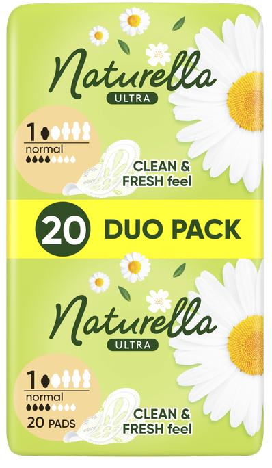 NATURELLA Ultra Normal higiēniskās paketes, 20 gab. - 1