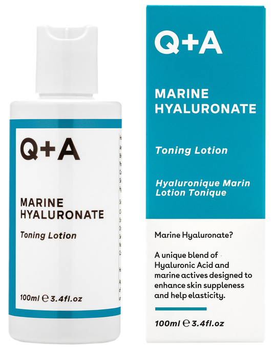 Q+A Marine Hyaluronate Toning losjons, 100 ml - 1