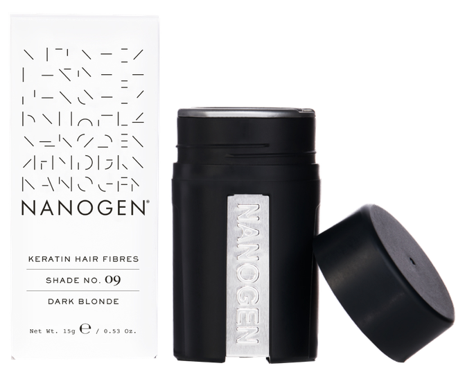 NANOGEN Keratin Dark Blond matu šķiedras, 15 g - 1