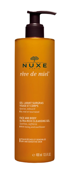 NUXE Reve de Miel Face and Body Ultra-Rich Cleansing dušas želeja, 400 ml - 1