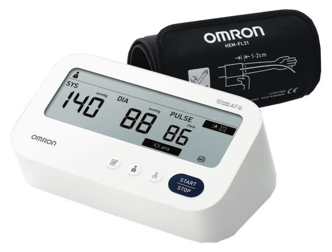 OMRON M3 Comfort AFib (HEM-7196-FLE) augšdelma tonometrs, 1 gab. - 1