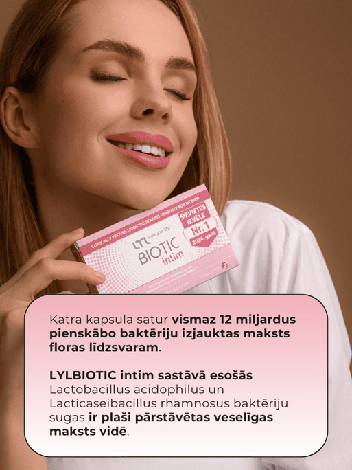 LYL BIOTIC intim kapsulas, 15 gab. - 4