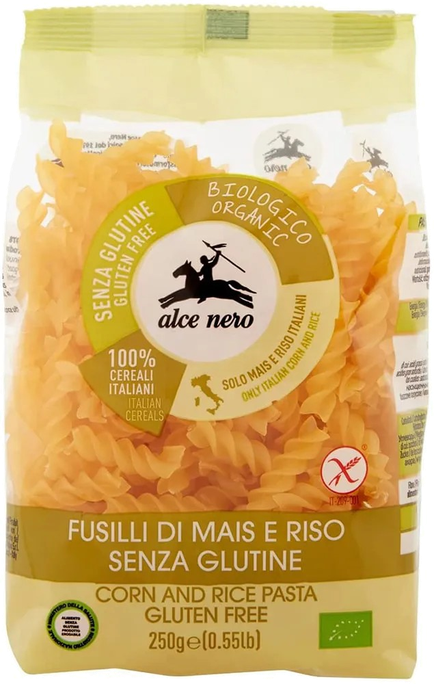 ALCE NERO Bio Fusilli makaroni, 250 g - 1