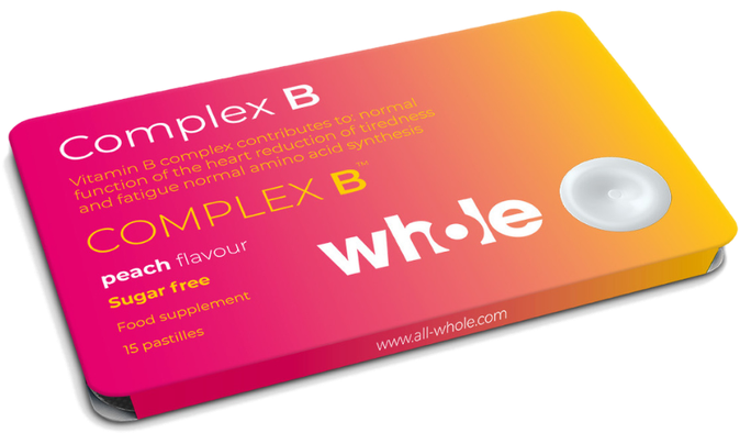 WHOLE Complex B pastilas, 15 gab. - 1