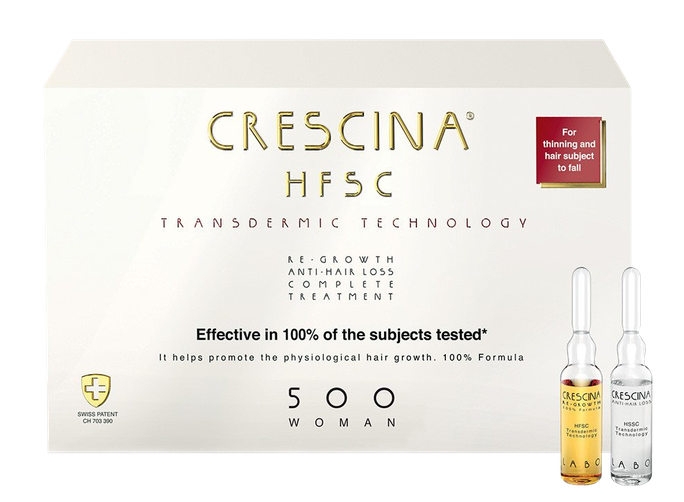 CRESCINA Transdermic 500 Woman 20+20 ampulas, - 1
