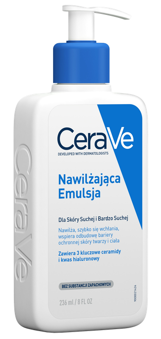 CERAVE For Body And Face With Ceramides Moisturising emulsija, 236 ml - 1