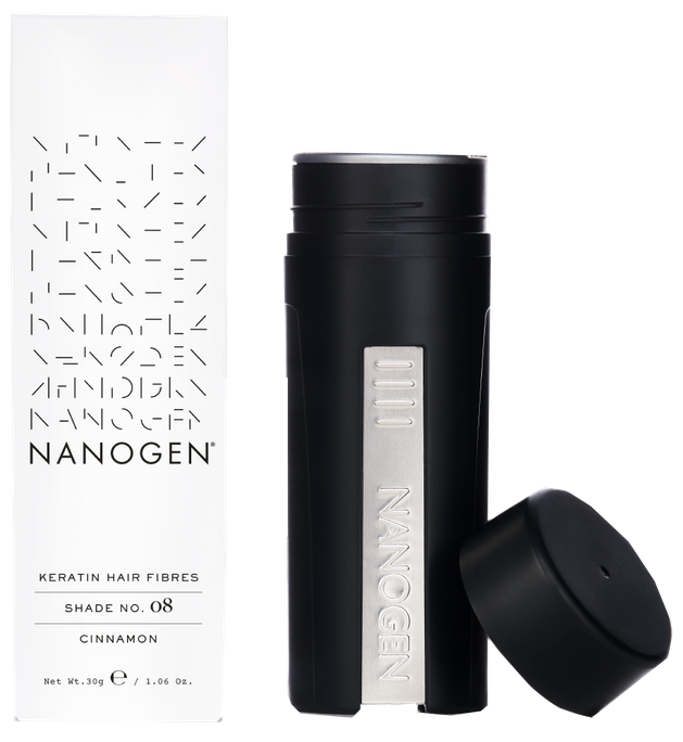 NANOGEN Keratin Cinnamon, akimirksniu apimties suteikianti plaukų pudra, 30 g - 1