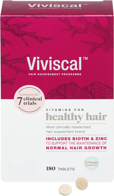VIVISCAL Max Strength Supplements tabletes, 180 gab. - 1