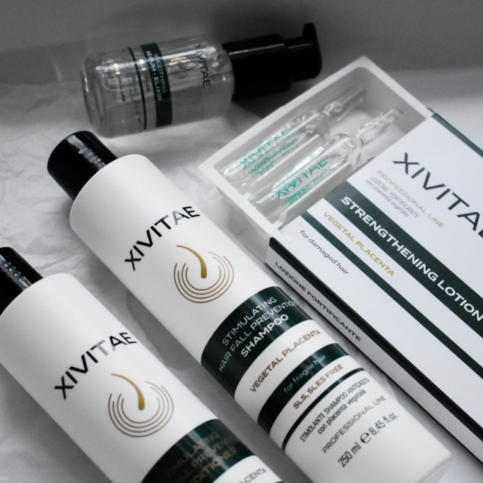 XIVITAE Stimulējošs Pret Matu Izkrišanu ar Augu Izcelsmes Placentu šampūns, 250 ml - 4