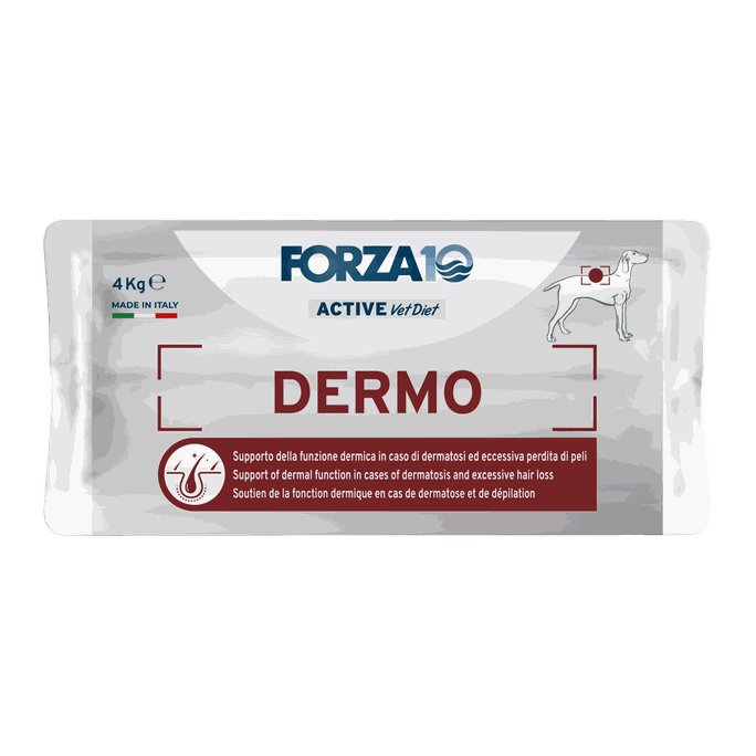 FORZA10 Active Vetdiet Dermo, Suņiem sausā barība, 4 kg - 3