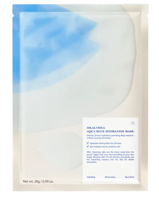 DR. ALTHEA Aqua Blue Hydration auduma sejas maska, 28 g - 1