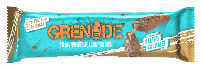 GRENADE Carb Killa Chocolate Chip Salted Caramel batoniņš, 60 g - 1