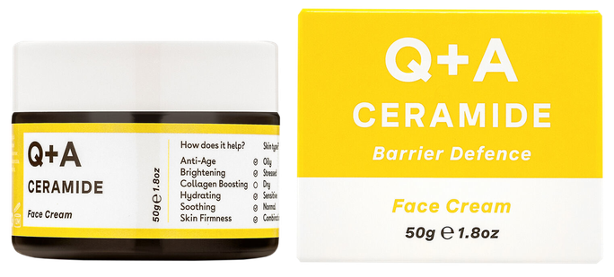 Q+A Ceramide Barrier Defence sejas krēms, 50 g - 1