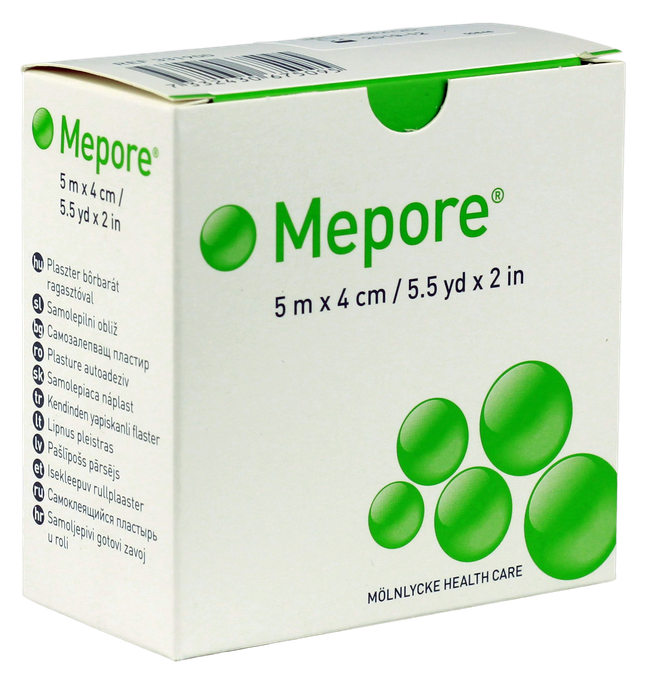 MEPORE 5m x 4cm plāksteris, 1 gab. - 1