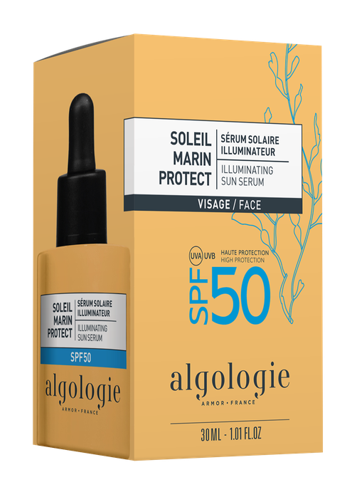 ALGOLOGIE Soleil Marin High Protection & Glow, SPF50 serums, 30 ml - 2