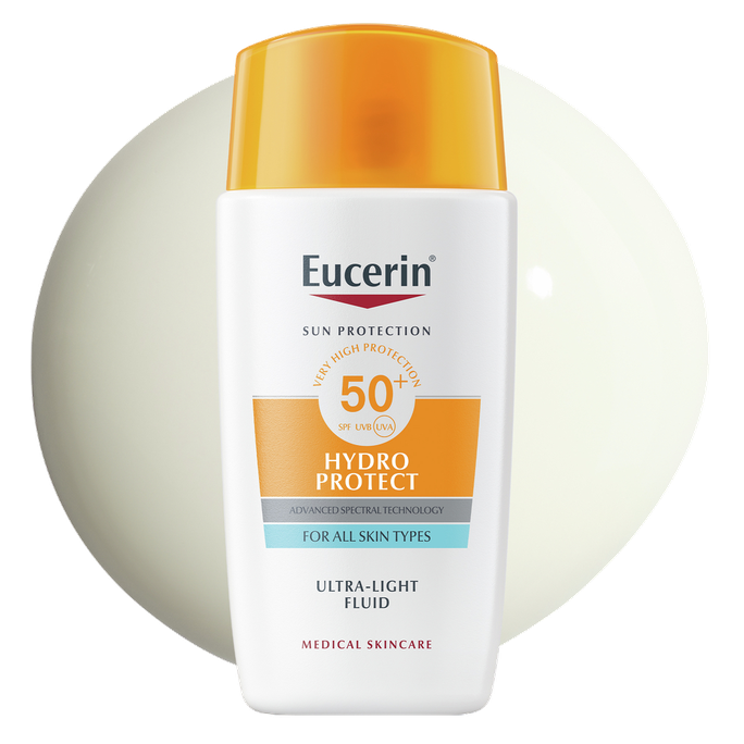 EUCERIN Sun Hydro Protect SPF50+ īpaši viegls sejas fluīds, 50 ml - 1