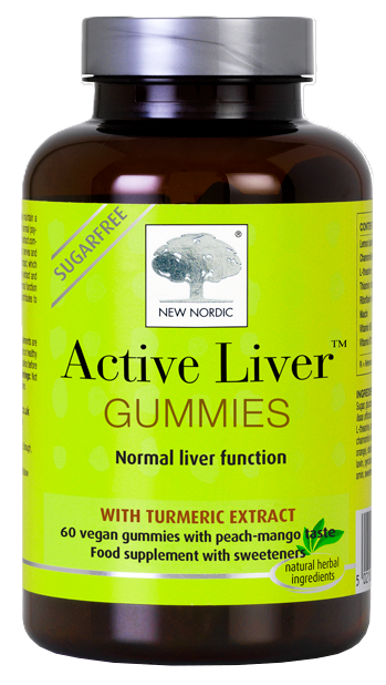 NEW NORDIC Active Liver pastilas, 60 gab. - 1