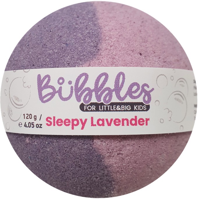 BUBBLES Sleepy Lavender bumba vannai, 120 g - 1
