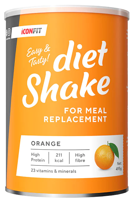 ICONFIT Diet Shake - Orange pulveris, 495 g - 1