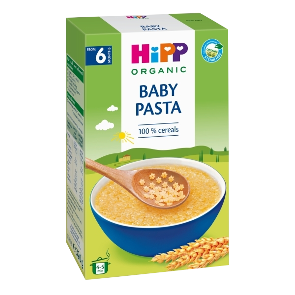 HIPP Organic Baby (6+) makaroni, 320 g - 1