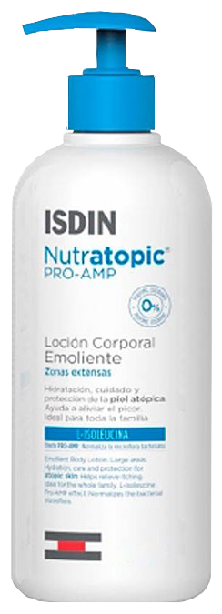 ISDIN Nutratopic PRO-AMP Emollient losjons, 400 ml - 1