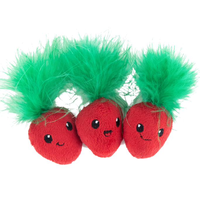 CATSTAGES Strawbabies, Sarkana rotaļlieta, - 1