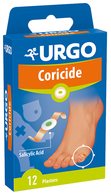 URGO Coricide plāksteri varžacīm, 12 gab. - 1