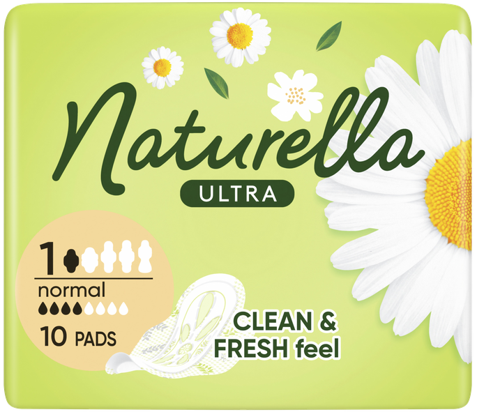 NATURELLA Ultra Normal higiēniskās paketes, 10 gab. - 1