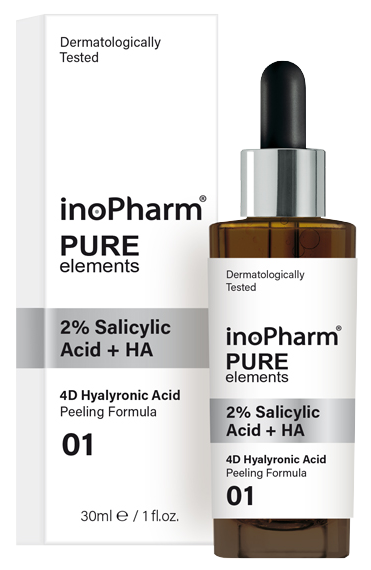 INOPHARM 2% Salicylic Acid + HA pīlings, 30 ml - 1