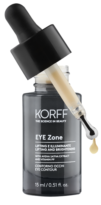 KORFF Eye Zone paakių odą glotninanti ir skaistinanti paakių kremas, 15 ml - 2