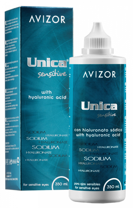AVIZOR Unica Sensitive šķīdums kontaktlēcām, 350 ml - 1