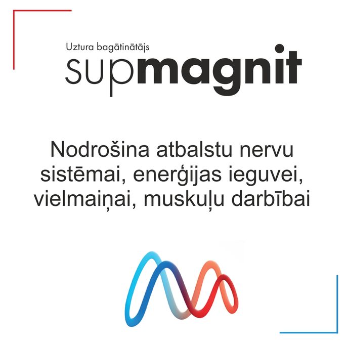SUPMAGNIT tabletes, 30 gab. - 4