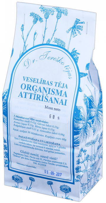 DR.TEREŠKO Organisma Attīrīšanai beramā tēja, 60 g - 1