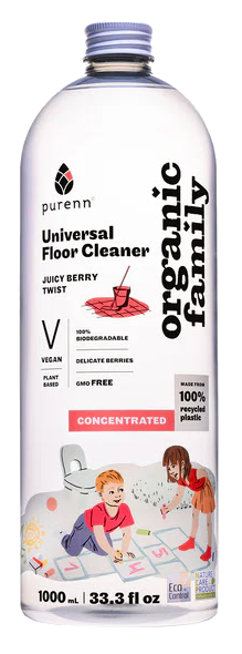 PURENN Ar Laimu Un Āboliem, Universālas Grīdai tīrīšanas līdzeklis, 1000 ml - 1