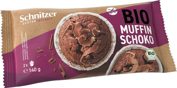 SCHNITZER Bio Šokolādes kēksiņi, 140 g - 1