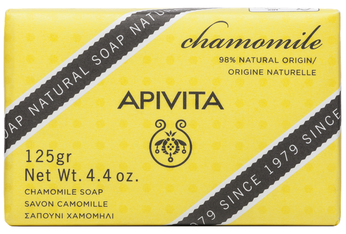 APIVITA Natural With Chamomile & Lavender ziepes, 125 g - 1
