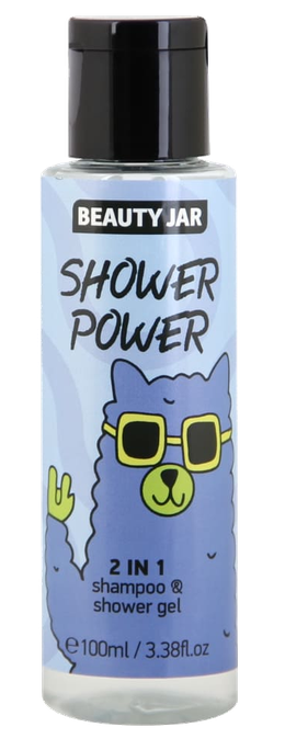 BEAUTY JAR 2in1 Shower Power šampūns/dušas želeja, 100 ml - 1