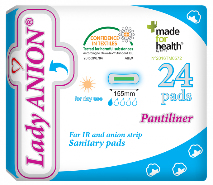 LADY ANION Pantiliner ikdienas ieliktnīši, 24 gab. - 1