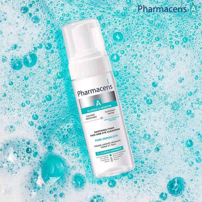 PHARMACERIS A Puri-Sensilium attīrošas putas, 150 ml - 2