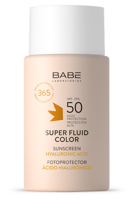 BABE Super Fluid Color Sunscreen SPF 50 saules aizsarglīdzeklis, 50 ml - 1