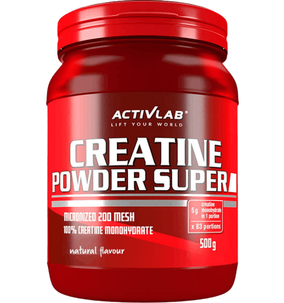 ACTIVLAB Creatine Powder Unflavored milteliai, 500 g - 1