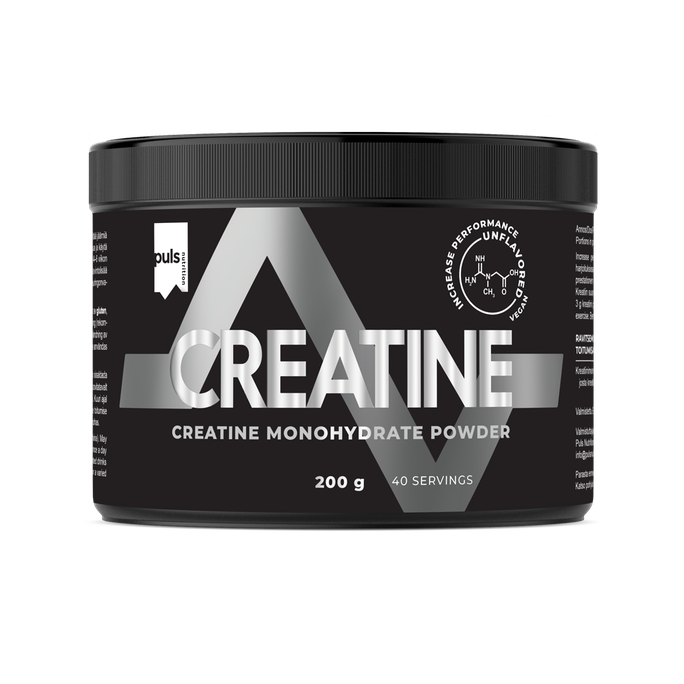 PULS NUTRITION Creatine unflavoured pulveris, 200 g - 1