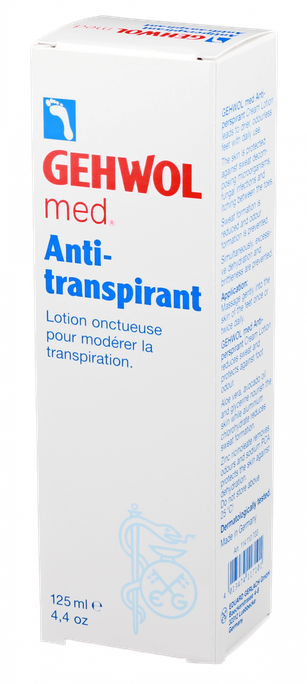 GEHWOL Med antiperspirants, 125 ml - 1