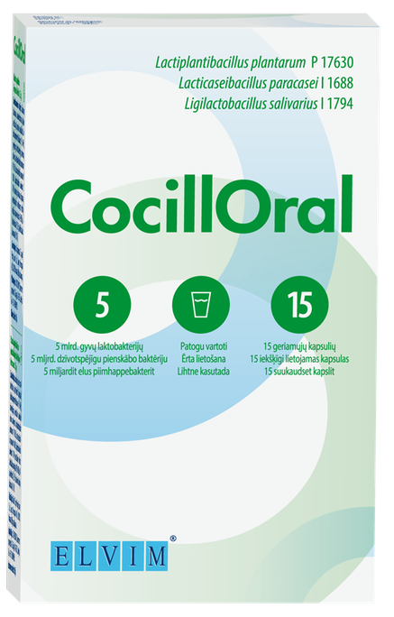 COCILLO CocillOral kapsulas, 15 gab. - 1