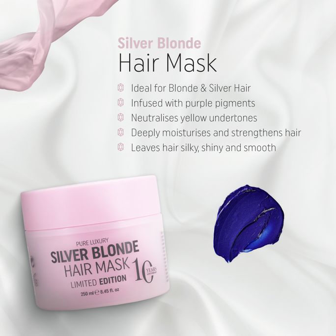 RICH Pure Luxury Silver Blonde maska matiem, 250 ml - 2